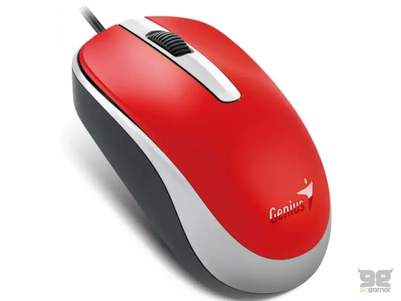 GENIUS DX-120 USB Optical crveni miš 