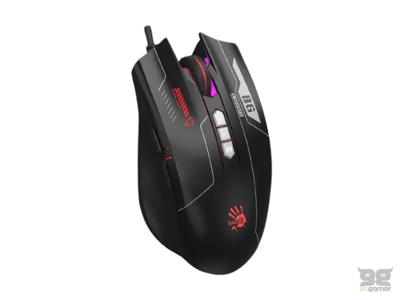 A4 TECH ES7 Bloody RGB Esports Gaming Optical USB crni miš 