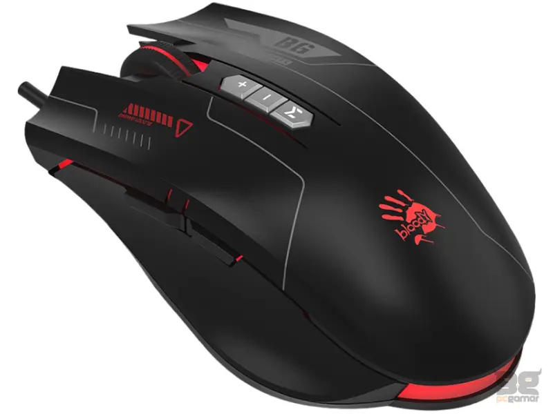 A4 TECH ES7 Bloody RGB Esports Gaming Optical USB crni miš 