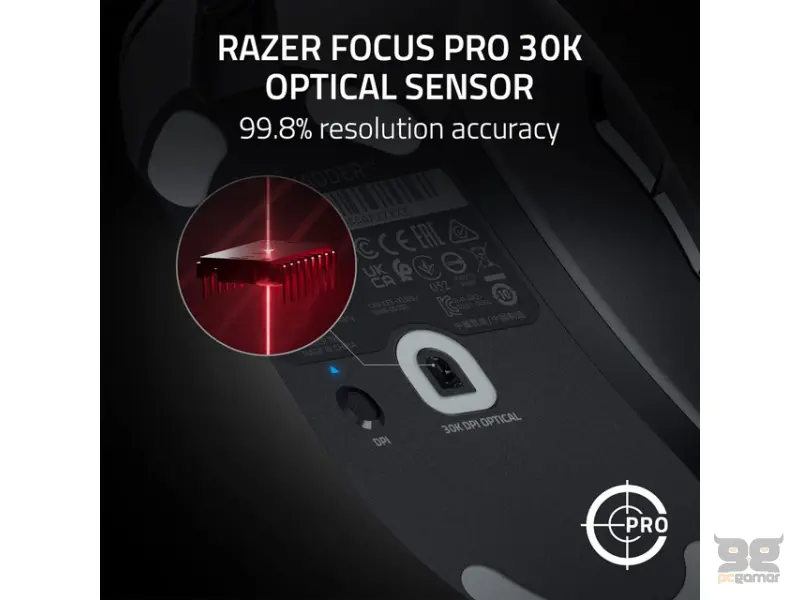 RAZER DeathAdder V3 crni miš 