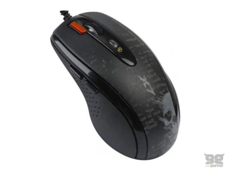 A4 TECH F5 V-Track Gaming USB crni miš 