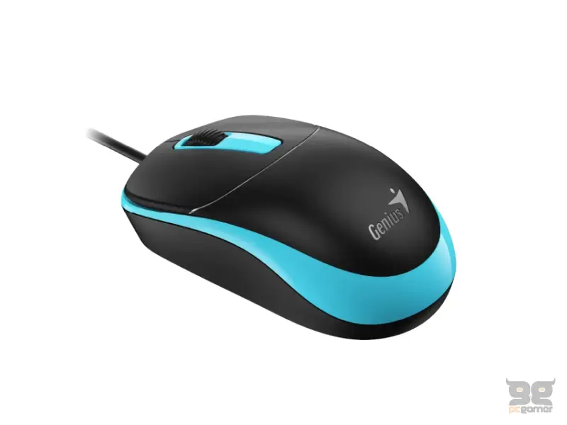 GENIUS DX-123 USB Optical crno-plavi miš 