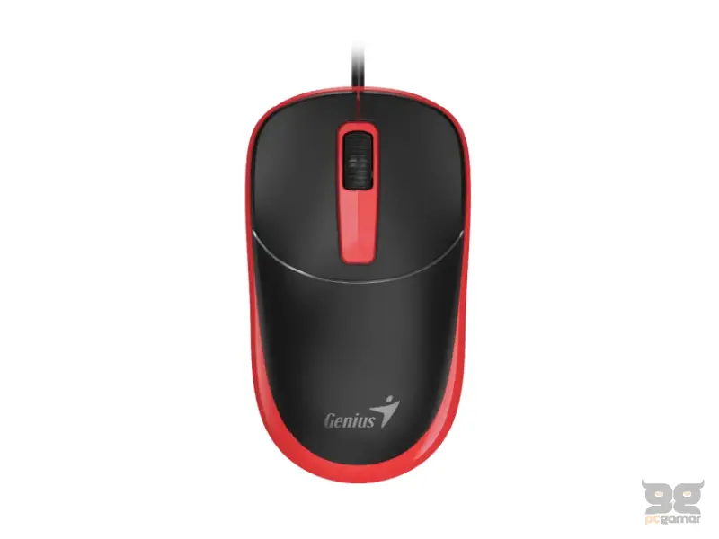 GENIUS DX-123 USB Optical crno-crveni miš 