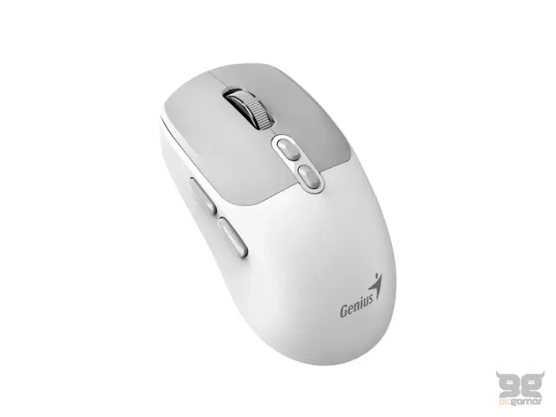 GENIUS NX-8080S BT Wireless Optical USB belo-sivi miš 