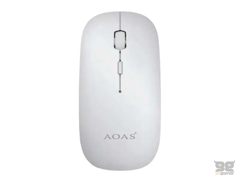 AOAS R-601 Bežični Optical miš beli 
