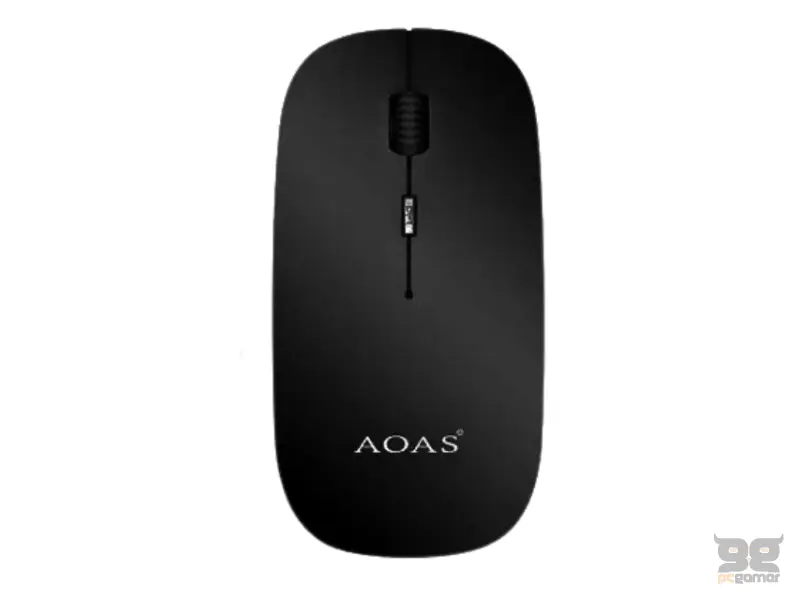 AOAS R-601 Bežični Optical miš crni 