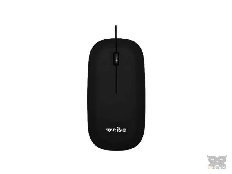 AOAS FC-5084 USB Optical miš crni 