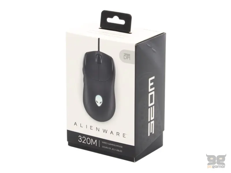 DELL OEM AW320M Alienware Wired Gaming crni miš 