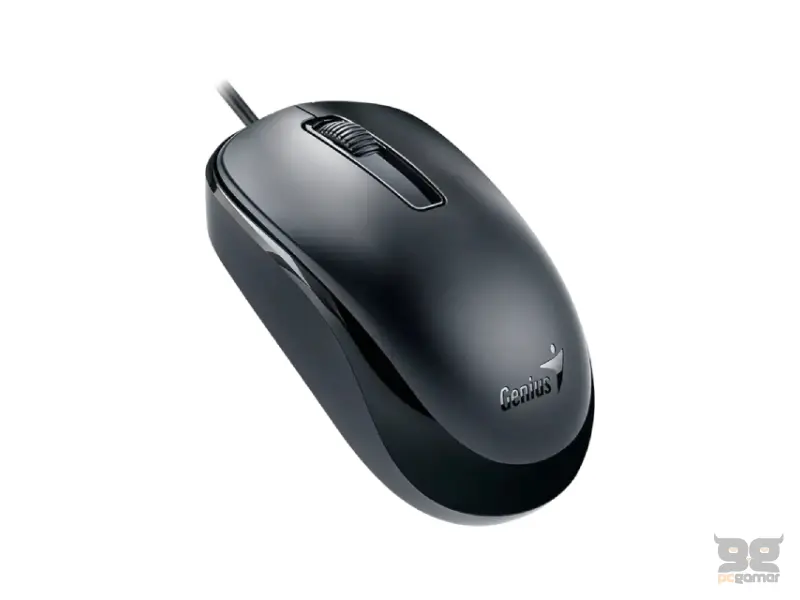 GENIUS DX-125 USB-C Optical crni miš 