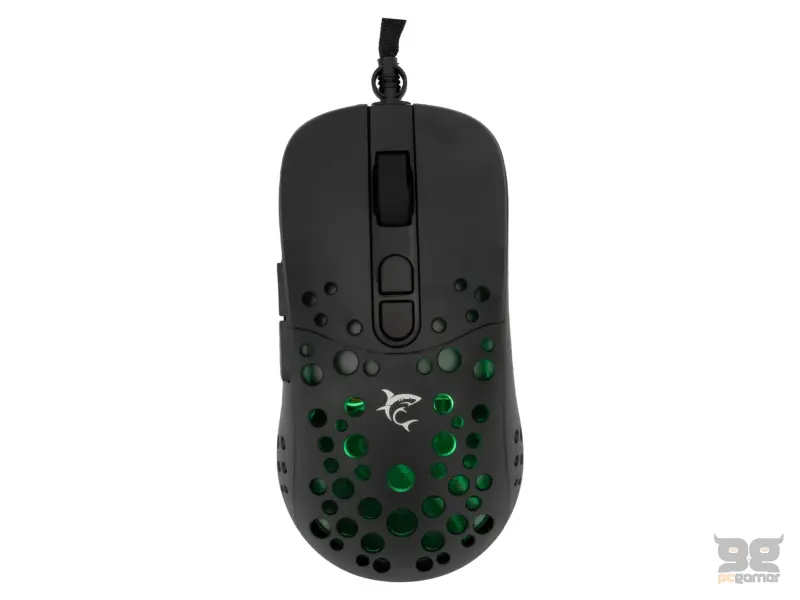 White Shark TRISTAN-2 Crni RGB / 12.800 dpi