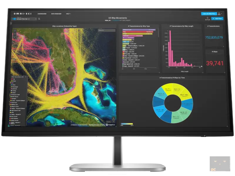 HP Monitor 27" QHD S5 Pro 527pq IPS, anti-glare, 2560x1440