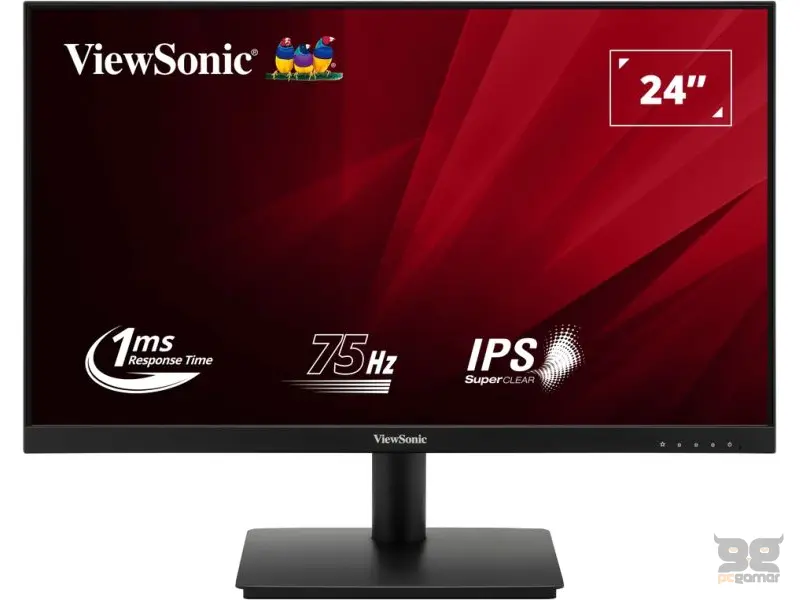 ViewSonic Monitor VA240-H-2 23,8"" FullHD IPS, 1ms, VGA + HDMI