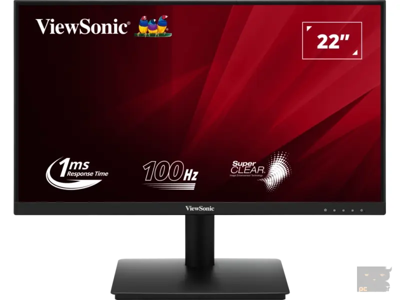 ViewSonic Monitor 22" VA220-H FHD, 100Hz, 1ms, 4000:1, 250cd/m2, VGA, HDMI