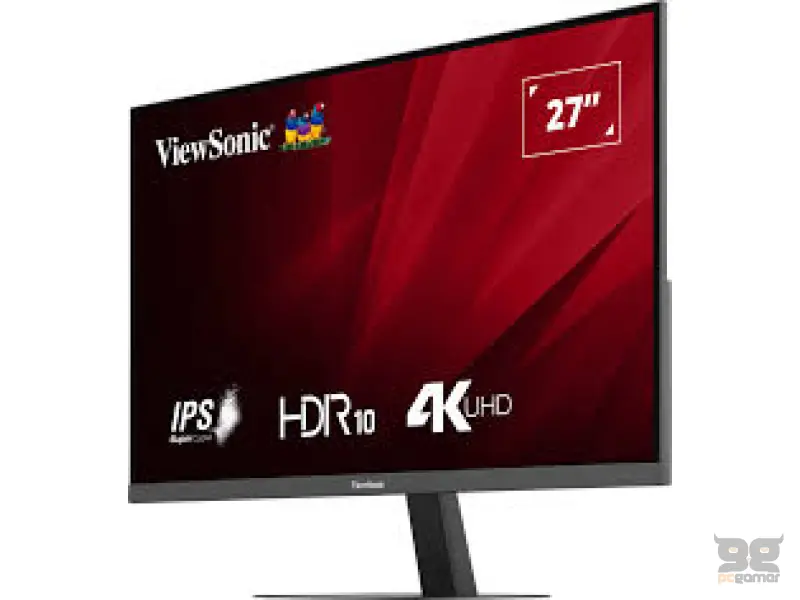 ViewSonic Monitor 27" VA2708 4K UHD, IPS, 1200:1, 250cd/m2, 2x HDMI, DP, Audio Out