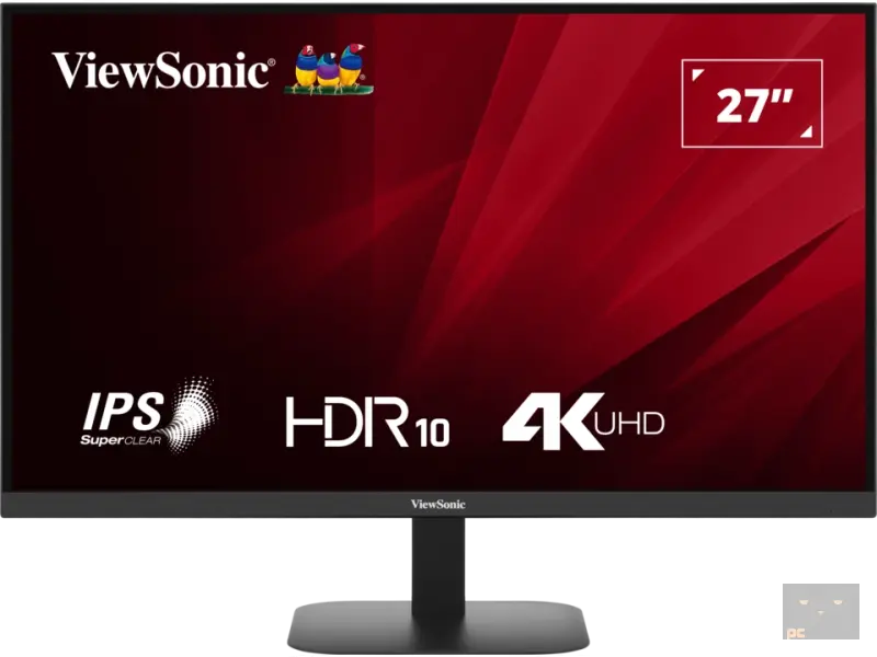 ViewSonic Monitor 27" VA2708 4K UHD, IPS, 1200:1, 250cd/m2, 2x HDMI, DP, Audio Out