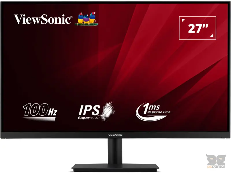 ViewSonic Monitor VA270-H-2 27" 16:9 (27") 1920 x 1080 SuperClear® IPS monitor, VGA and HDMI