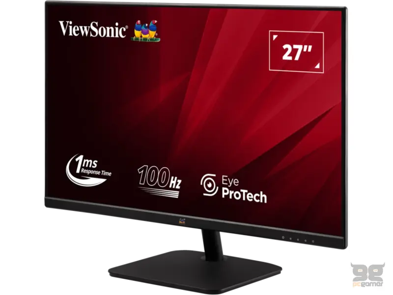 ViewSonic Monitor VA2732-H-2 27" Full HD 100Hz IPS, 1ms, VGA + HDMI