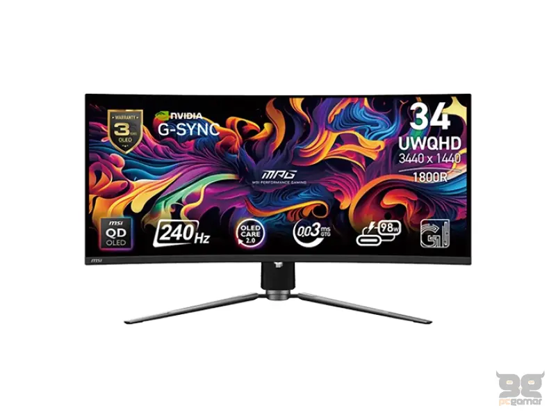 MSI MPG 341CQPX QD-OLED