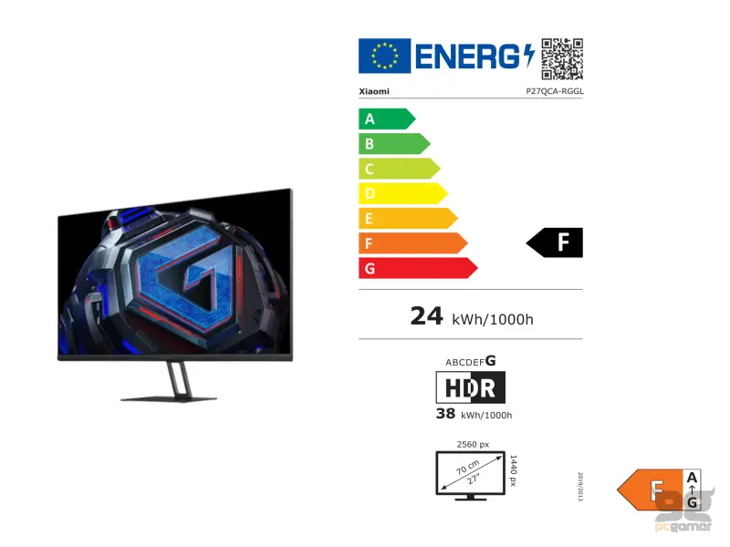 Xiaomi 2K Gaming Monitor G27Qi EU