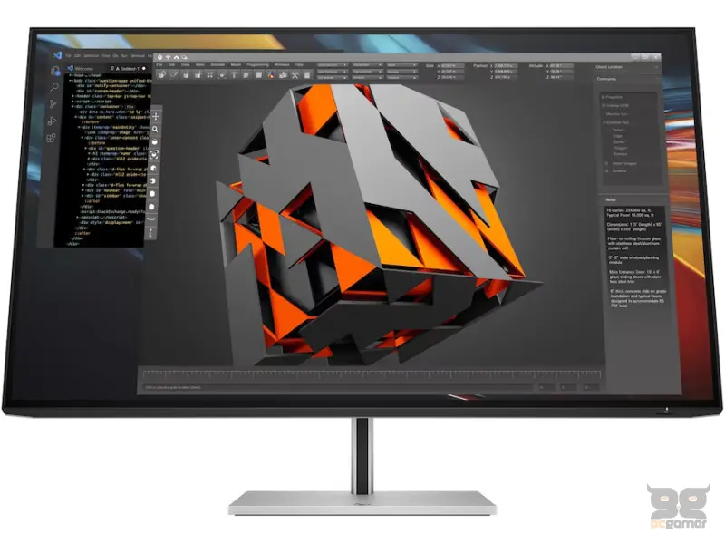 HP S7 Pro 732pk 32" 135Hz 4K UHD/IPS/DP/HDMI/HA/Tilt/Swivel/Pivot/Silver