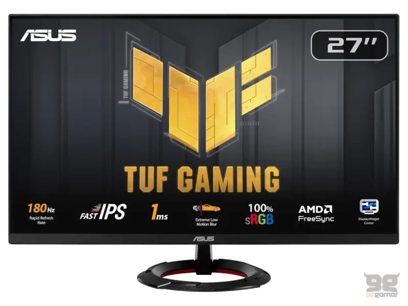 ASUS TUF Gaming IPS Monitor VG279Q3R, 27" Full HD, 180Hz, 1 ms, DP/HDMI*2, Zvučnici 2Wx2