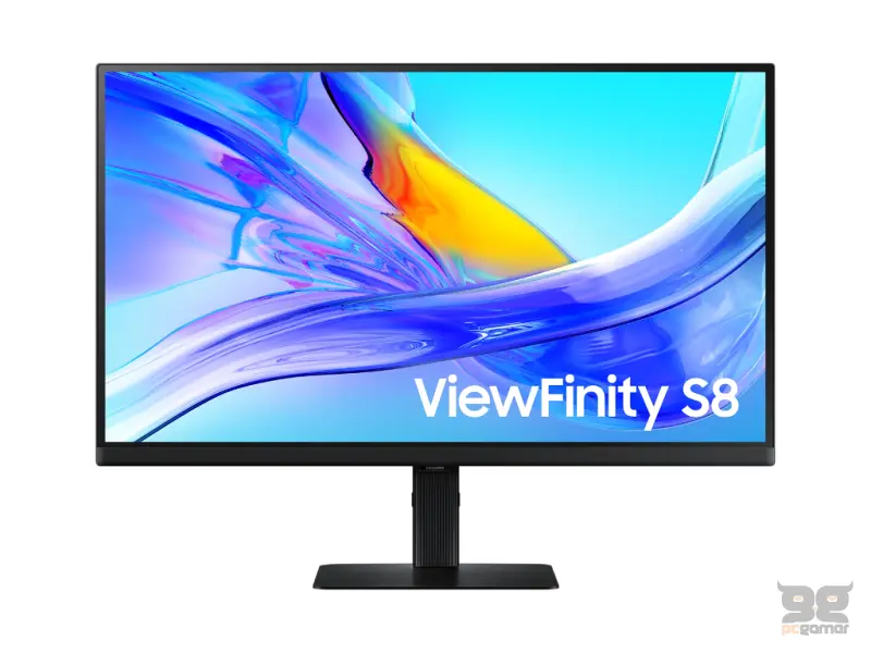 SAMSUNG IPS UHD Monitor S80UD 27", 4K, 3840 X 2160, 5ms, 1000:1, 350cd/m2, HDMI/DP/USB-C, HAS/TILT