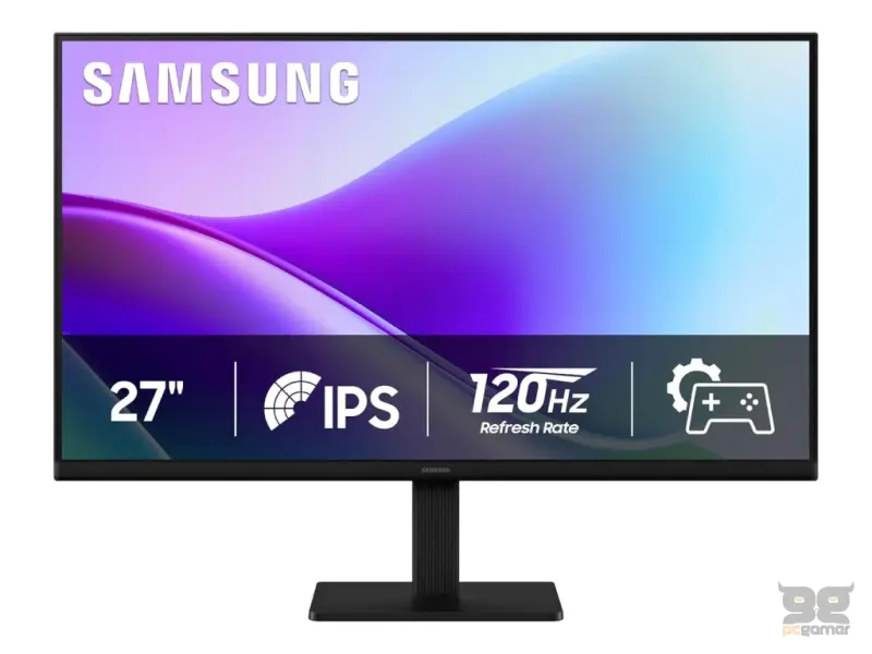SAMSUNG Essential IPS Monitor S3 S32GF, 27", FHD 1920 x 1080, 120Hz, 5 ms, 1000:1, HDMI*2