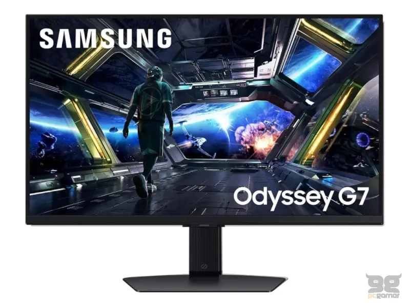 SAMSUNG 4K UHD Odyssey Gaming IPS Monitor G70D, 32", 144Hz, 1 ms, DP/HDMI*2, HAS, PIVOT, USB*2