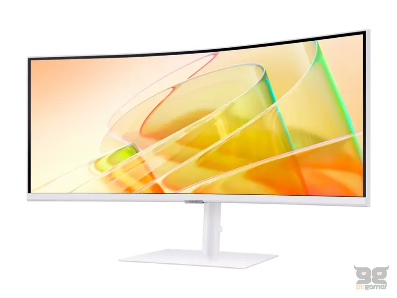 SAMSUNG ViewFinity S6 S65TC 34" Curved Monitor, UWQHD 3440x1440, Thunderbolt 4, DP/HDMI, USB Hub,LAN