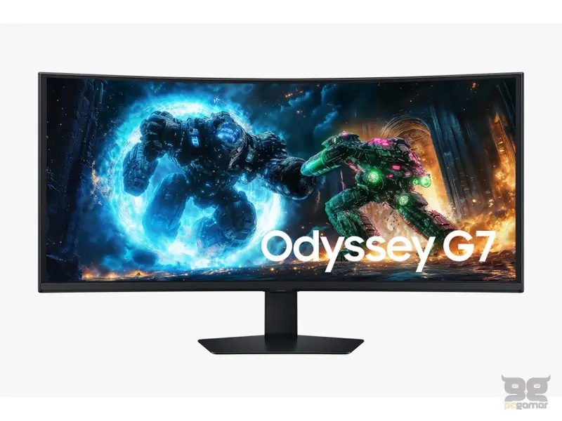 SAMSUNG Odyssey G7 G75F WUHD Gaming Monitor 40", 5120 x 2160, 180Hz, 1ms, 21:9, DP/HDMI*2/USB, HAS