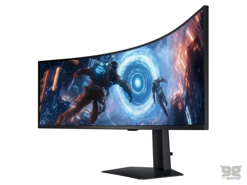 SAMSUNG 49" Odyssey G9 G91F Curved DQHD Monitor, 5120 x 1440, 144Hz, 1 ms,2500:1, 32:9,DP/HDMI*2,HAS