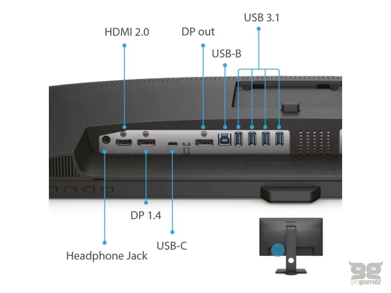 BENQ 27 inča PD2705Q QHD 2560x1440 IPS dizajnerski monitor 