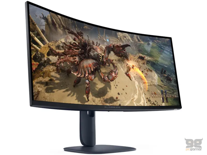 DELL 34 inch AW3425DWM 180Hz WQHD FreeSync Alienware Gaming zakrivljeni monitor 