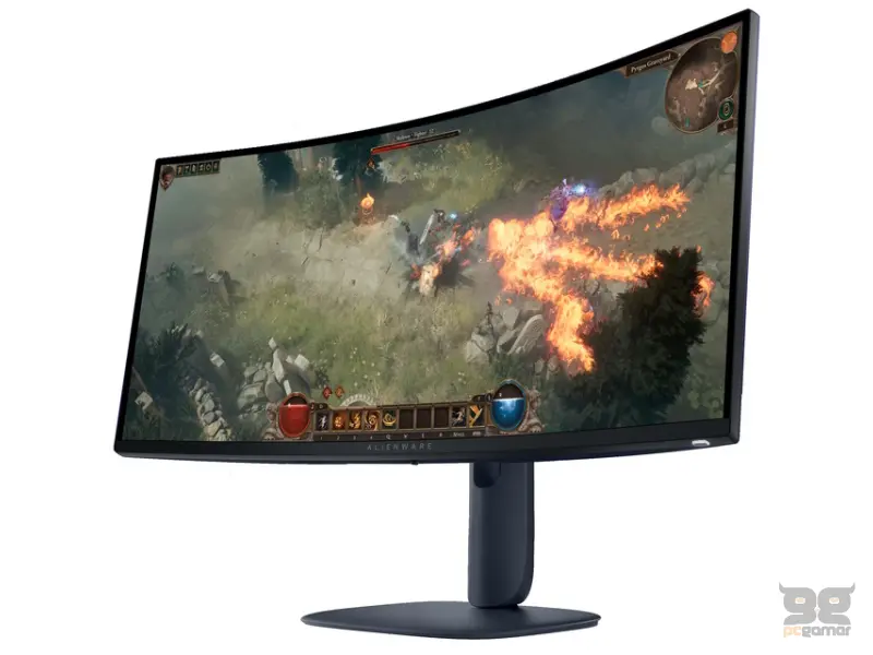 DELL 34 inch AW3425DWM 180Hz WQHD FreeSync Alienware Gaming zakrivljeni monitor 