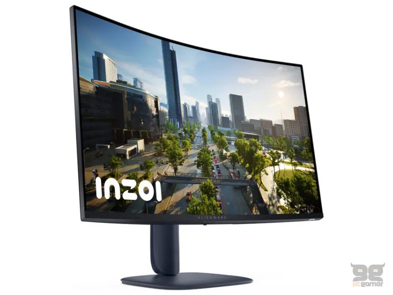 DELL 31.5 inch AW3225DM QHD 180Hz FreeSync Alienware Gaming zakrivljeni monitor 