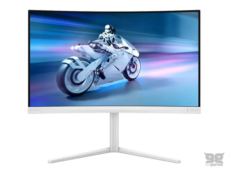 PHILIPS_ 27 inča Evnia 27M2C5501/00 QHD 2560x1440 180Hz Adaptive Sync zakrivljeni Gaming monitor 