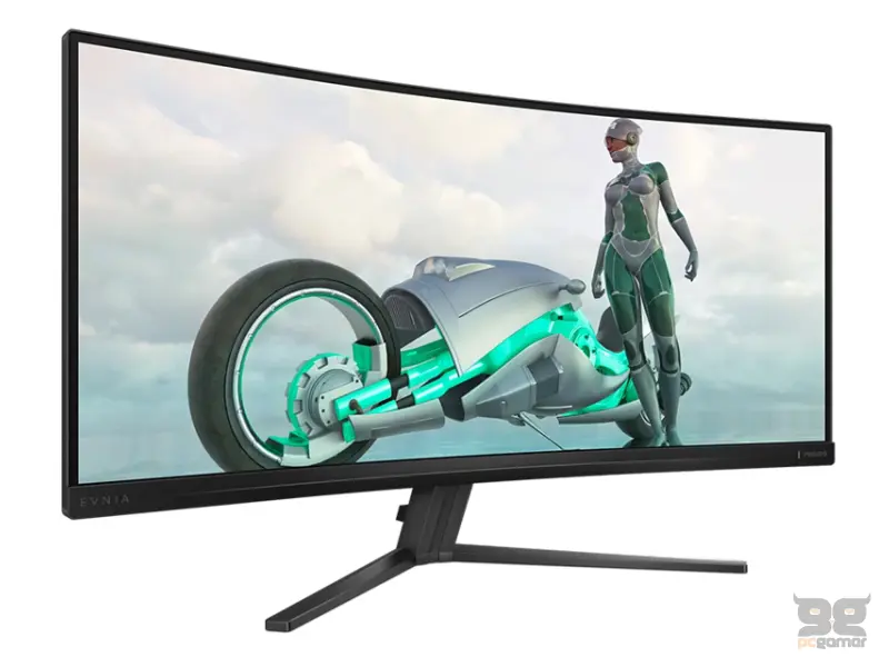 PHILIPS_ 34 inča Evnia 34M2C3500L/00 UWQHD 3440x1440 180 Hz zakrivljeni gaming monitor 