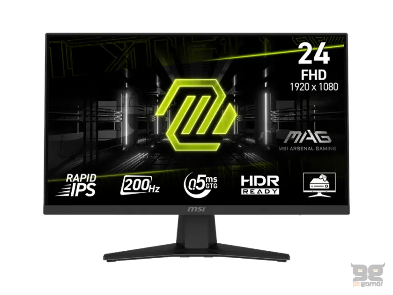 MSI 24 inča MAG 244F FHD 1920x1080 IPS 200 Hz gaming monitor 