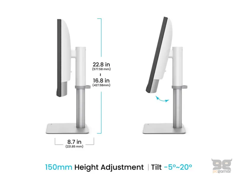 BENQ 27 inča PD2730S 5K IPS LED Dizajnerski monitor beli 