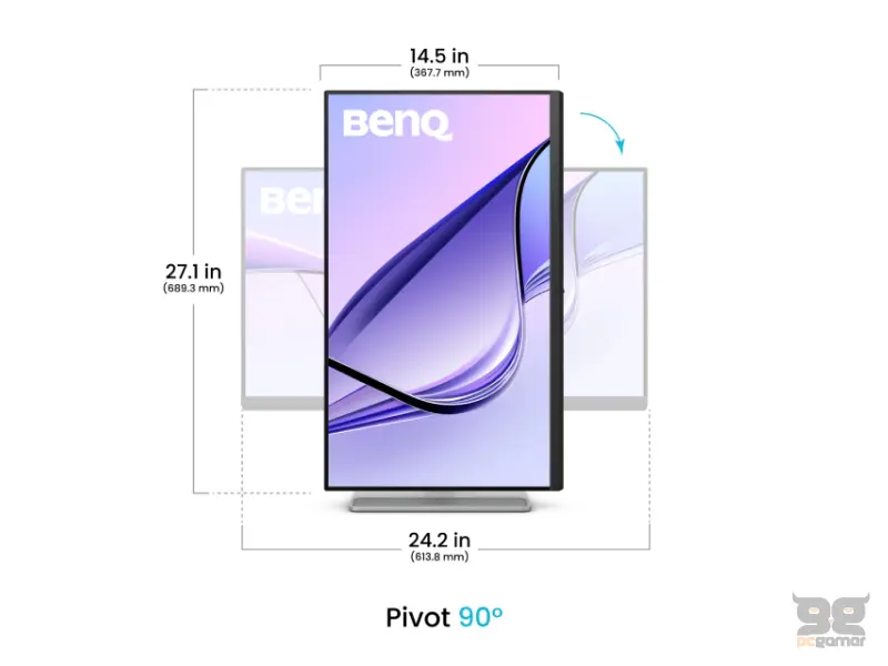 BENQ 27 inča MA270U MOBIUZ UHD 3840x2160 IPS Nano Matte MacBook monitor 