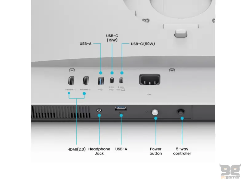 BENQ 27 inča MA270U MOBIUZ UHD 3840x2160 IPS Nano Matte MacBook monitor 