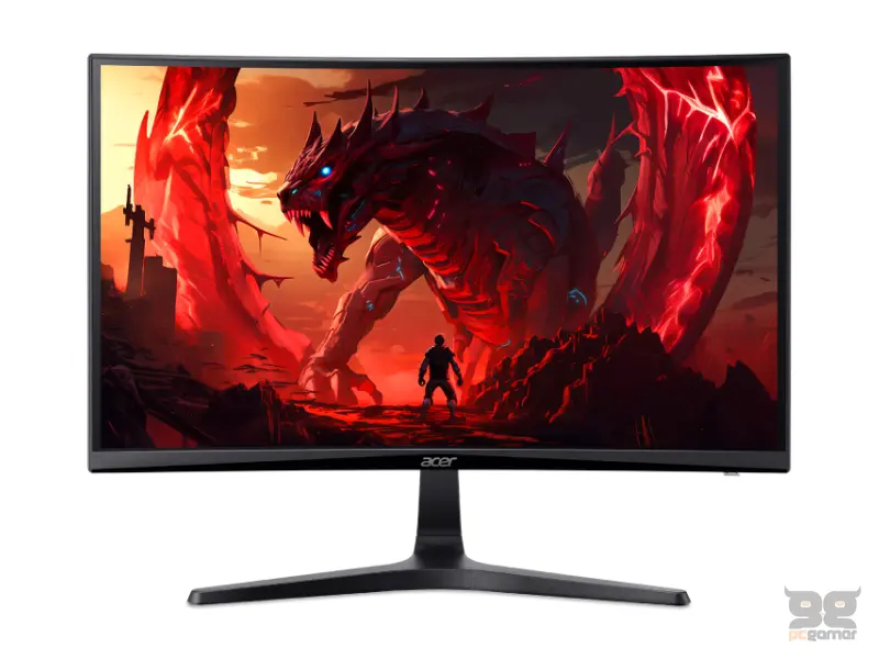 ACER 23.6 inča Nitro ED240QP0BI FHD 1920x1080 VA 144Hz FreeSync zakrivljeni gaming monitor 
