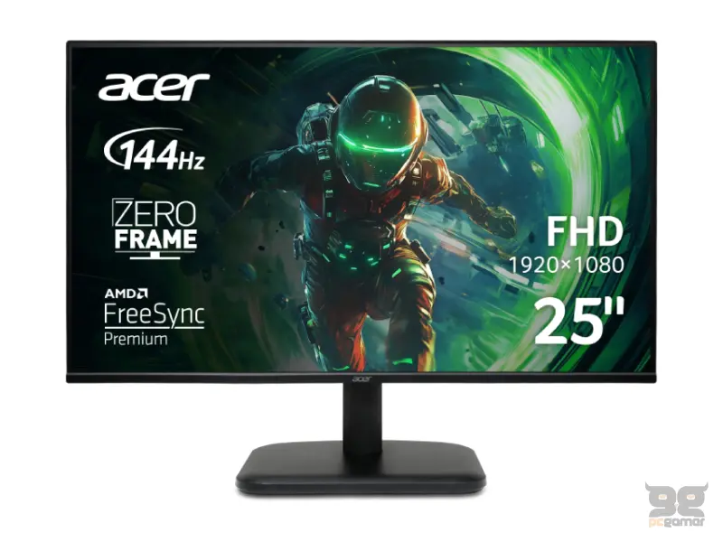 ACER 24.5 inča EK251QP6BI FHD 1920x1080 IPS 144Hz FreeSync gaming monitor 