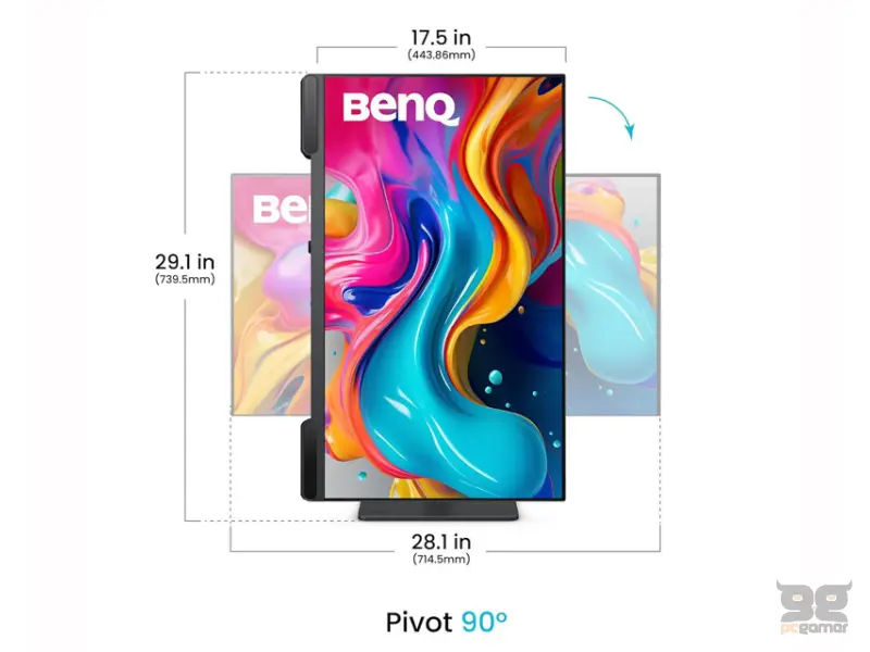 BENQ 31.5 inča PV3200U FHD 3840x2160 IPS HDR10 dizajnerski monitor 