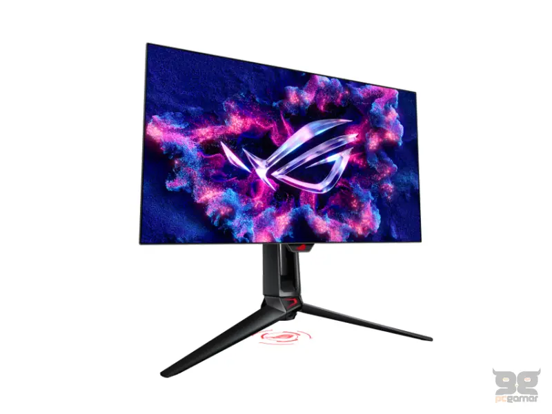 ASUS 27 inča ROG SWIFT PG27AQDP 2560x1440 WOLED 480Hz gaming crni monitor 