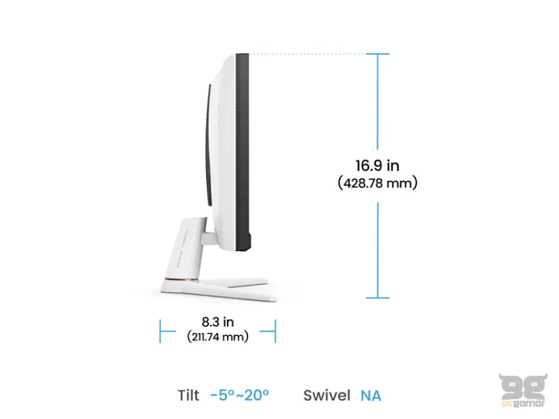 BENQ 24.5 inča EX251 White LED 1920x1080 IPS 220HZ Gaming beli monitor 