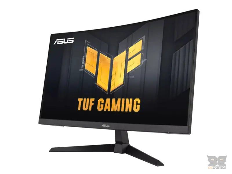 ASUS 27 inča TUF VG27VQM1B FHD 1920x1080 Fast VA 280 Hz FreeSync Premium zakrivljeni gaming monitor 