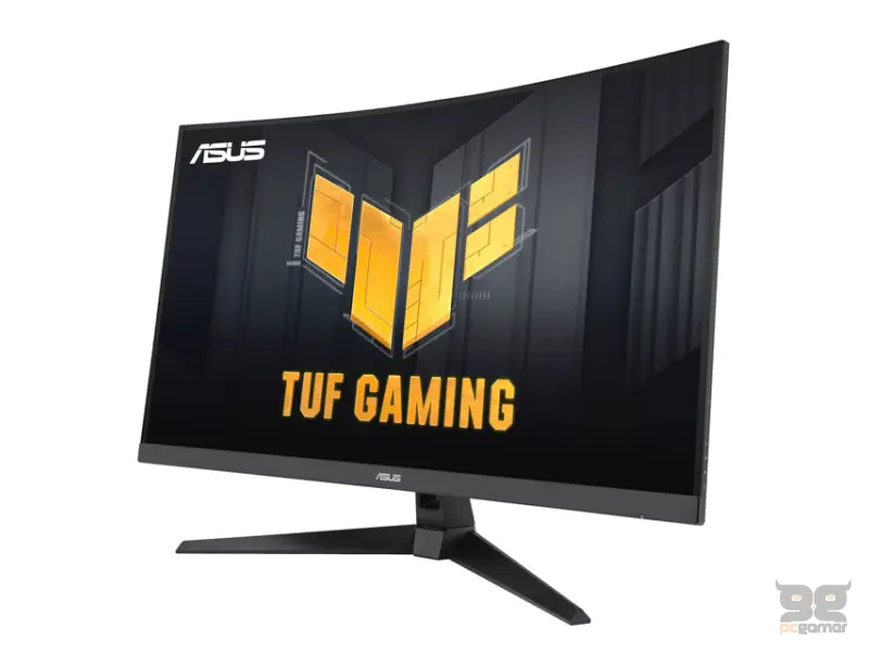 ASUS 31.5 inča TUF VG32WQ3B 2560x1440 Fast VA 180 Hz HDR10 zakrivljeni gaming monitor 