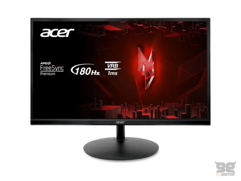 ACER Nitro LED IPS Gaming Monitor XF240YM3biiph, 23.8", Full HD 1920x1080, 180Hz,1ms, HDMI*2/DP, HAS
