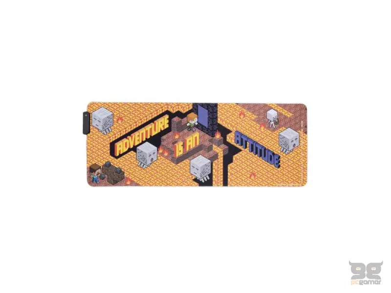 Paladone Minecraft Light Up Desk Mat